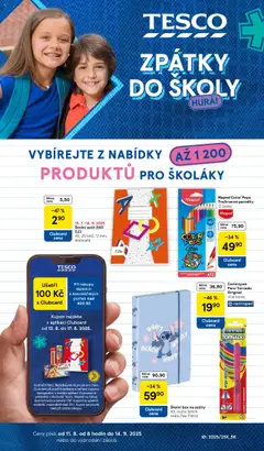 Náhled Tesco katalog platný od 11.08.2025