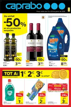 Vista previa del folleto Caprabo folleto válido desde 15/01/2026
