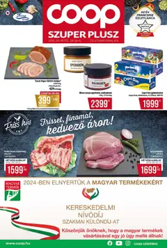 Előnézet COOP - Szuper Plusz / Tisza érvényes 2025.09.18.-tól