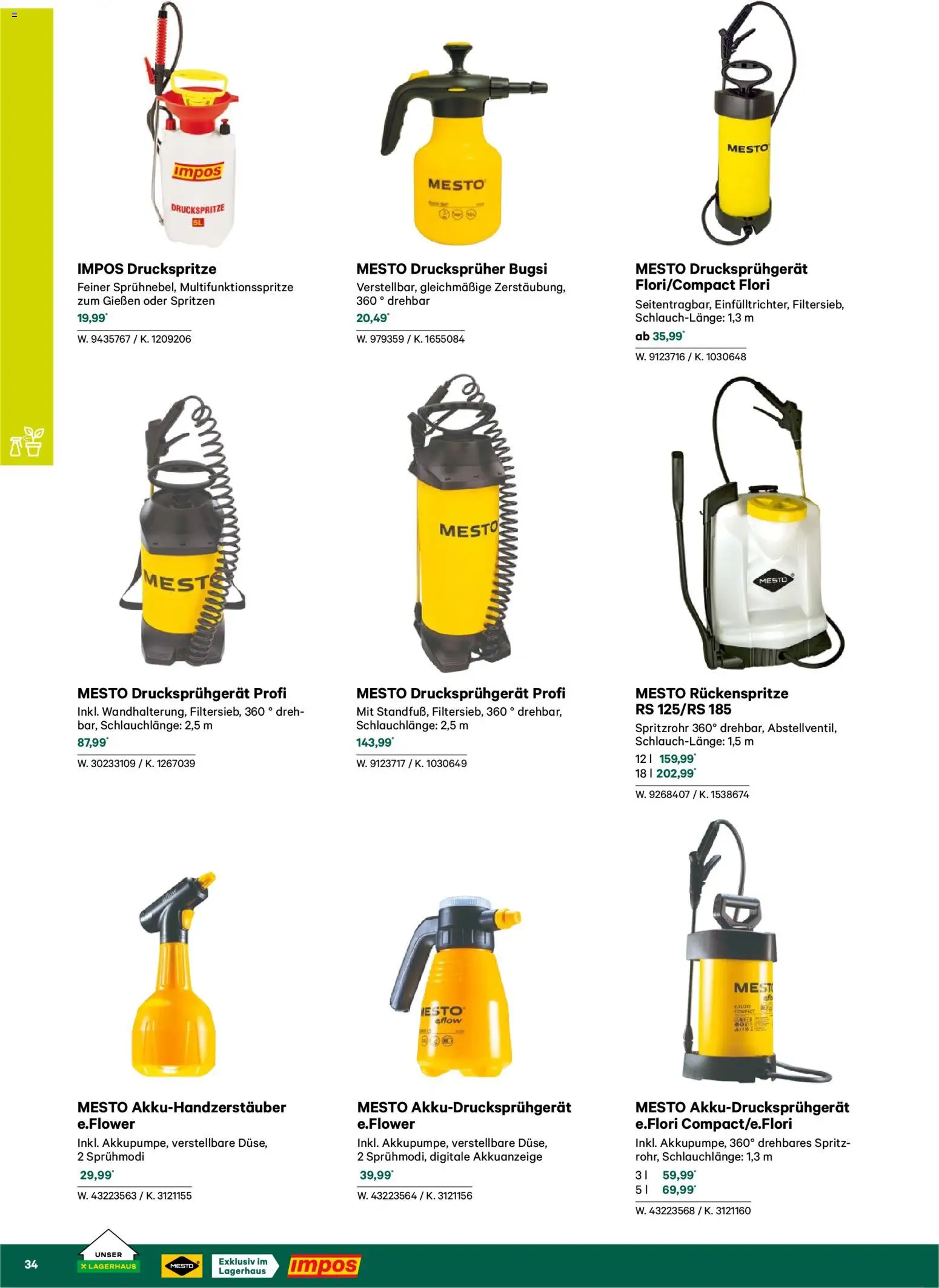 Lagerhaus  Garten und Freizeit Katalog 2026 - page 34- valid from 22.02.2026