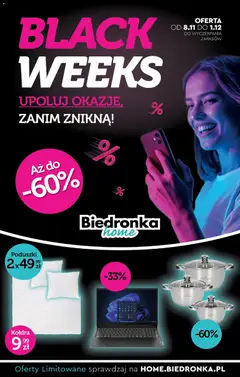 Podgląd Biedronka Black Friday ważny od 08.11.2025