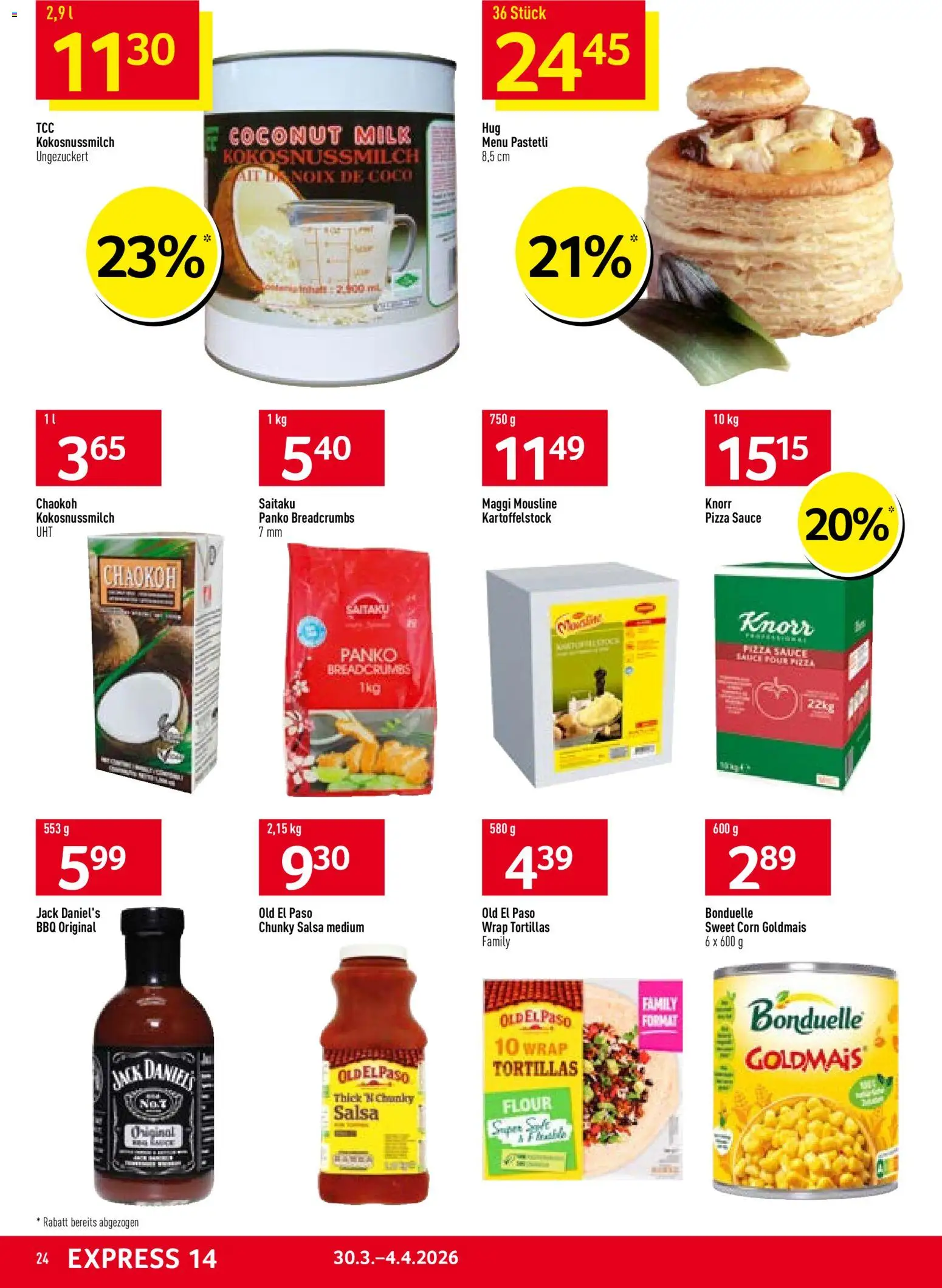 Prodega aktionen - page 24- valid from 30.03.2026