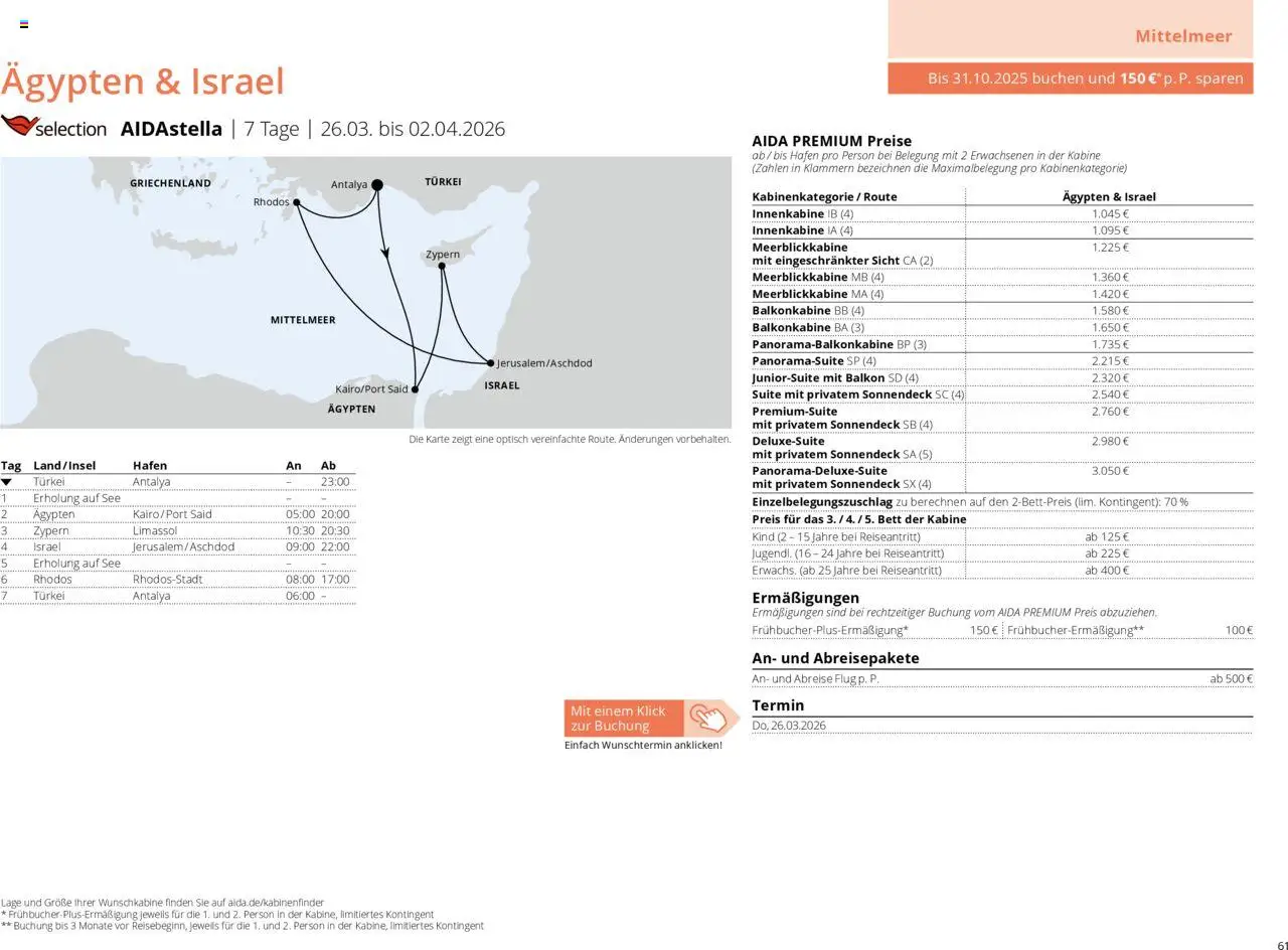 Aida Prospekt Winter 2025/26 - Seite 61 - gültig ab 01.10.2025