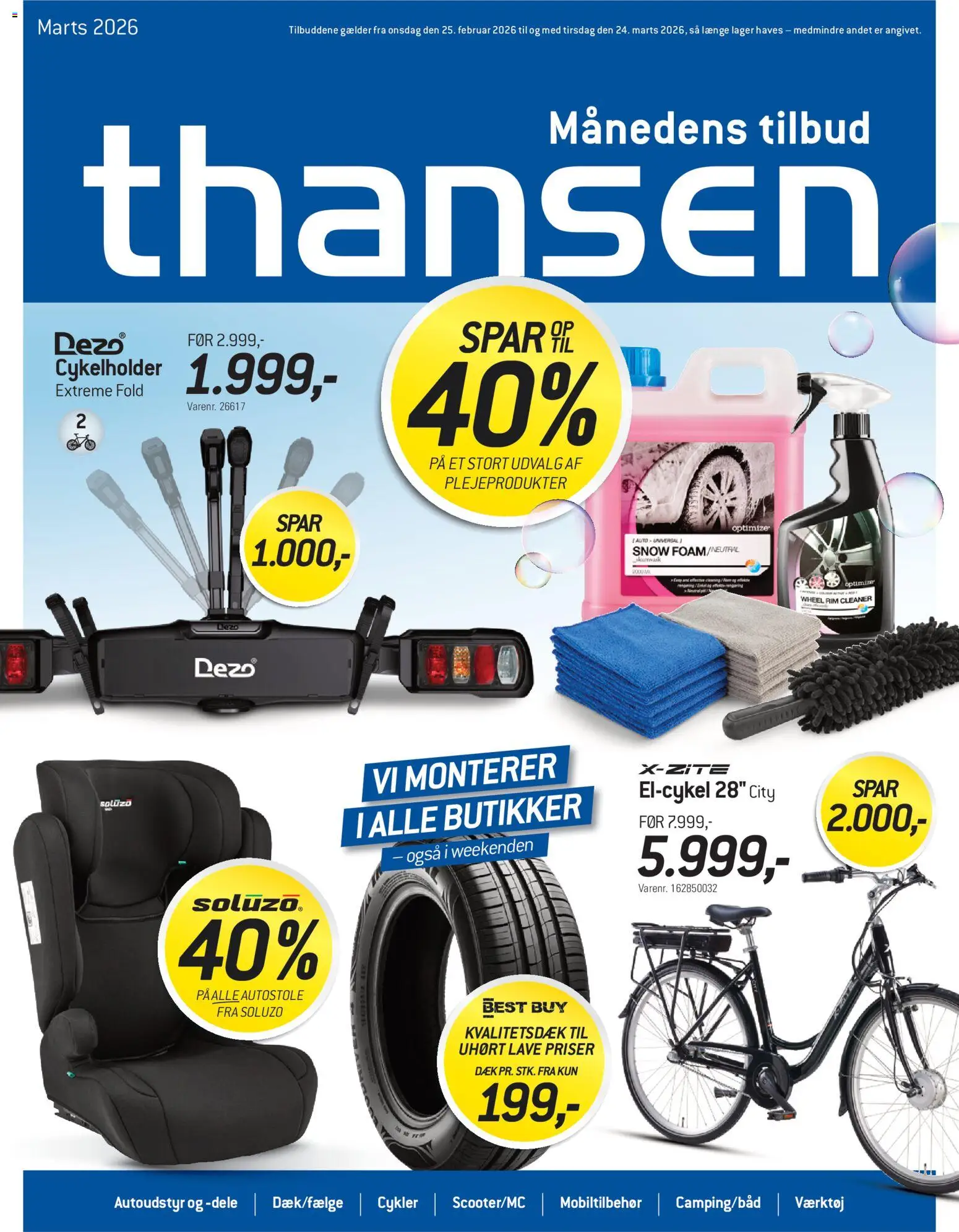 Thansen - Tilbudsavis - side 1- gyldig fra 25/02/2026