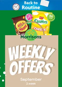 Morrisons - Weekly offers valid from 08/09/2025