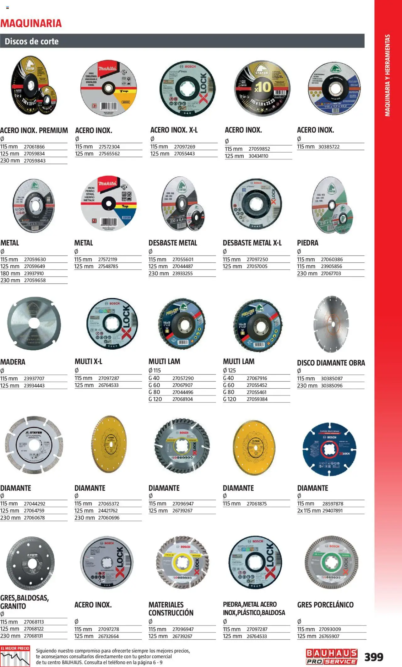 Bauhaus - ProService  - Página de 399 - Válido desde 24/02/2025