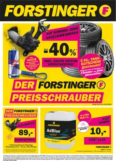 Vorschau Forstinger Flugblatt gültig ab 25.03.2026