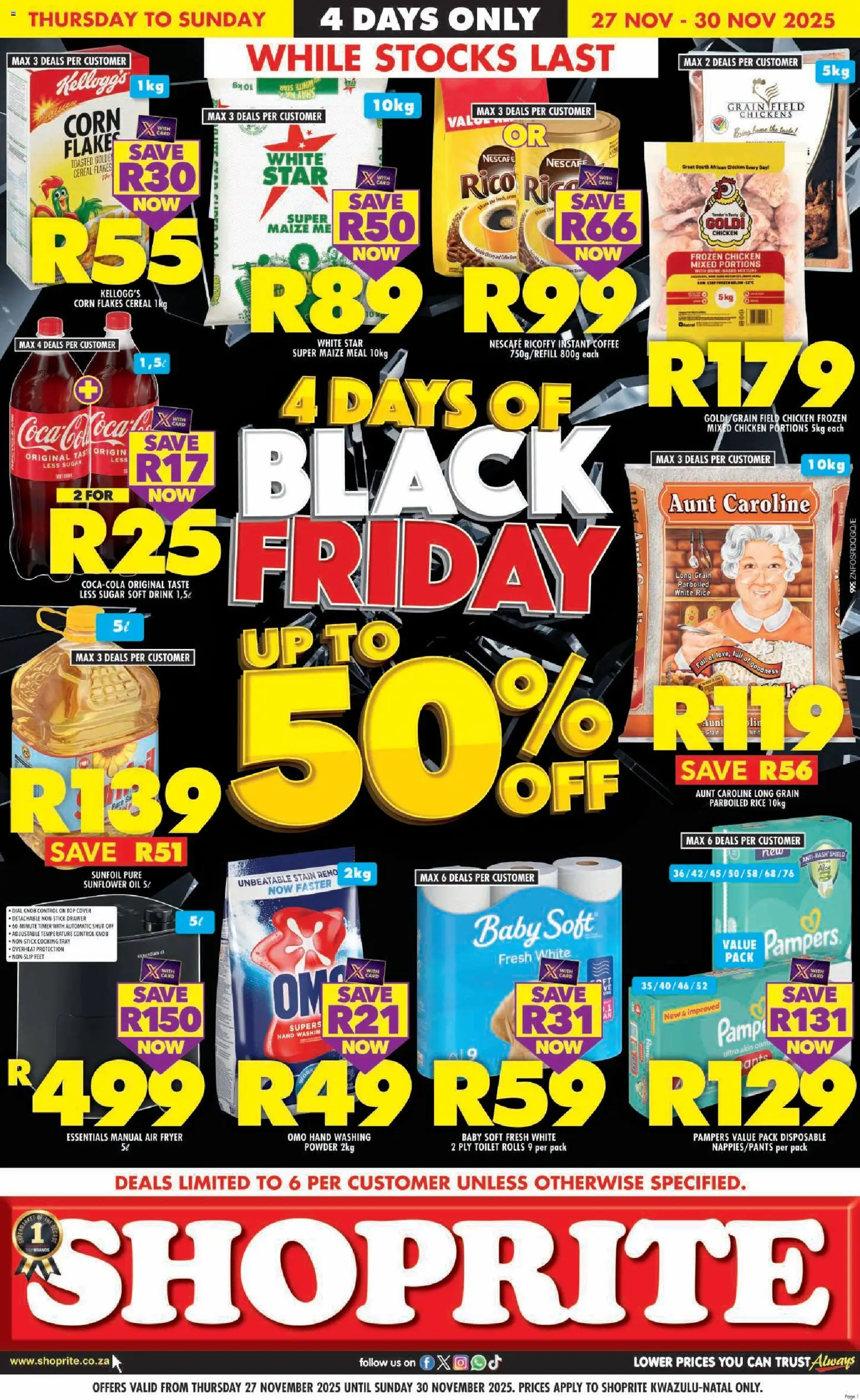 Shoprite Black Friday - page 1- valid from 27/11/2025
