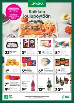 Esikatselu Prisma -Kaikkea joulupöytään voimassa alkaen 25/12/2025