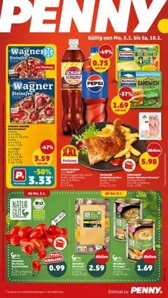 Vorschau Penny Prospekt 	 gültig ab 05.01.2026