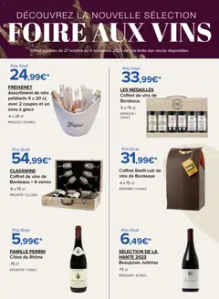Aperçu Costco catalogue foire aux vins valable à partir du 27/10/2025