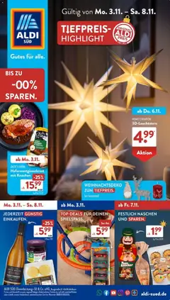 Vorschau Aldi Süd Prospekt 	 gültig ab 03.11.2025