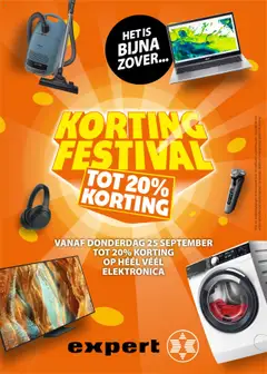 Expert - Korting Festival geldig vanaf 16-09-2025
