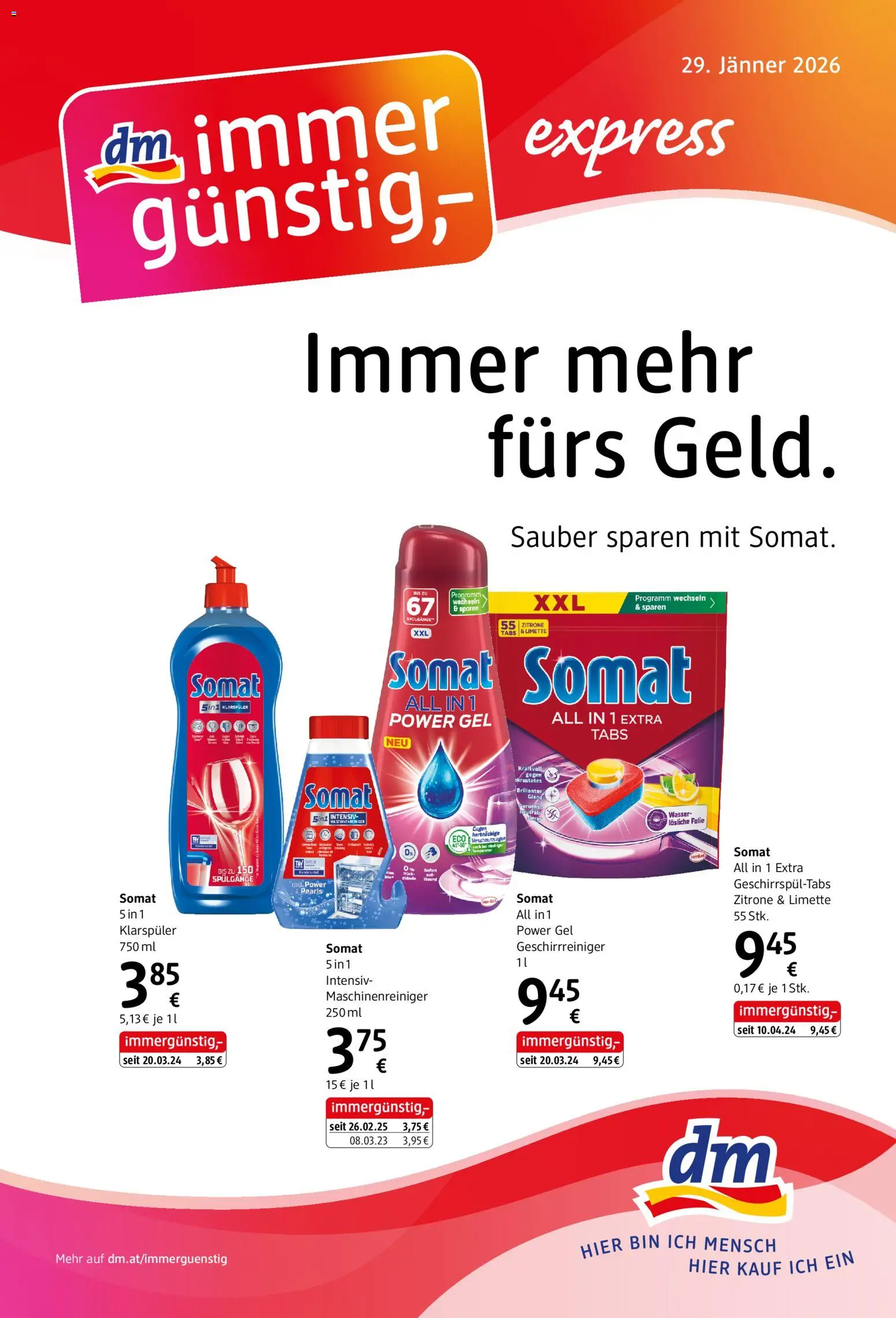 dm drogerie markt Flugblatt Februar 2026 - Seite 1- gültig ab 29.01.2026