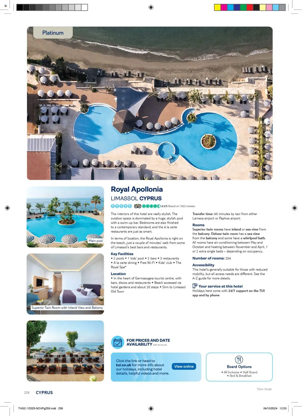 TUI - Greece & Cyprus - page 258- valid from 01/05/2025