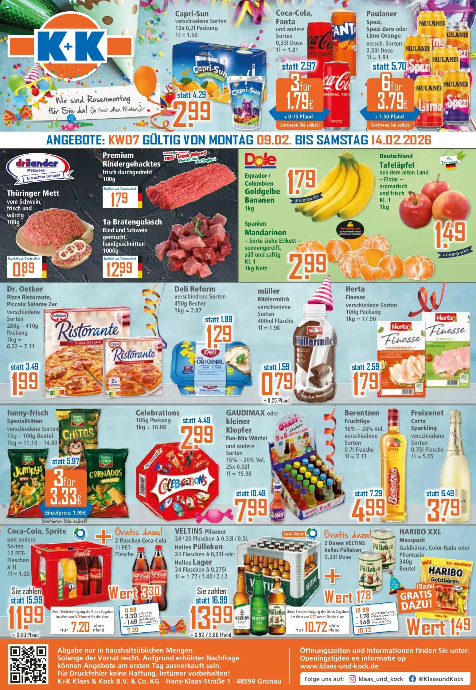 Klaas & Kock Prospekt 	 - Seite 1 - gültig ab 09.02.2026