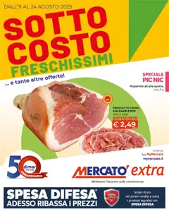 Anteprima Mercatò Extra catalogo valida dal 11/08/2025