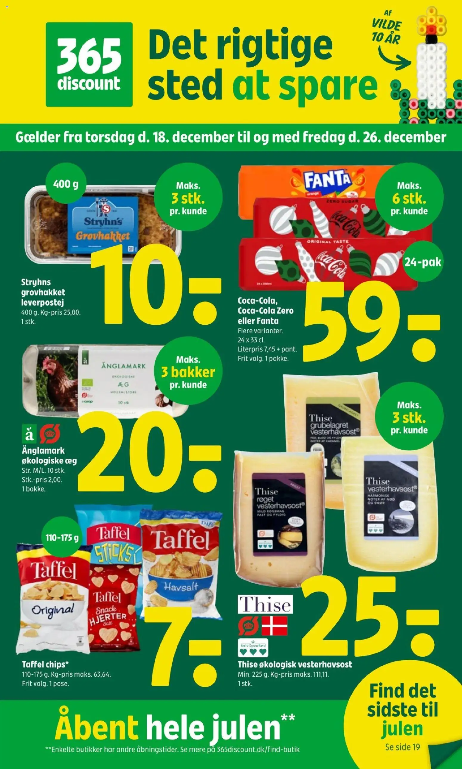 Coop 365 - Tilbudsavis - side 1- gyldig fra 18/12/2025