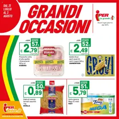 Anteprima Volantino Iper	 valida dal 21/07/2025