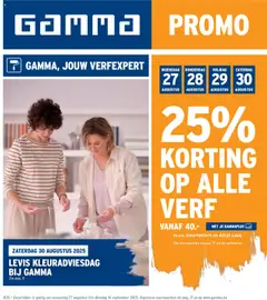 GAMMA - Folder geldig vanaf 27/08/2025