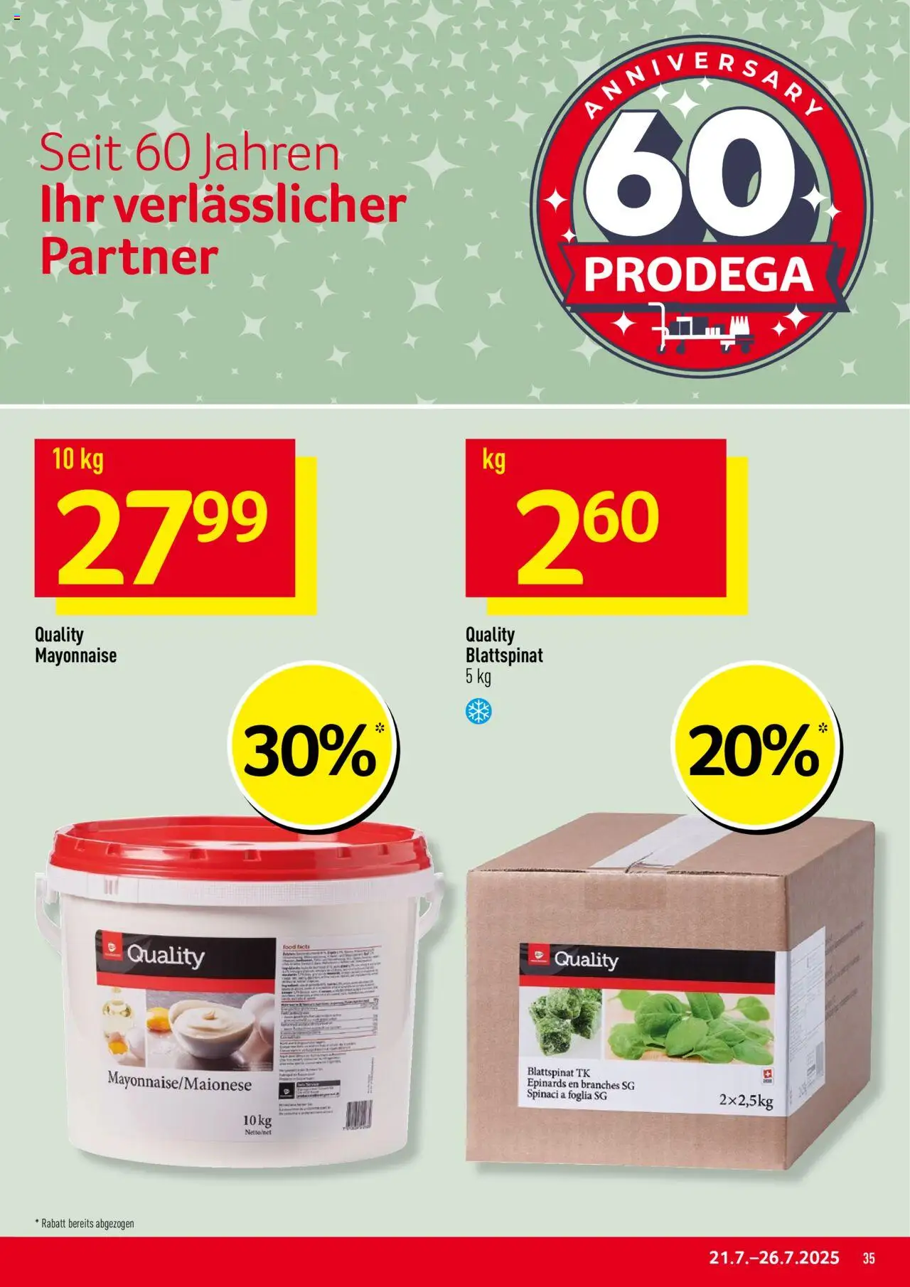 Prodega Aktionen - Seite 35- gültig ab 21.07.2025