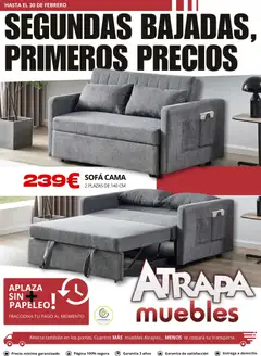 Vista previa del folleto Atrapa Muebles - folleto válido desde 01/02/2026