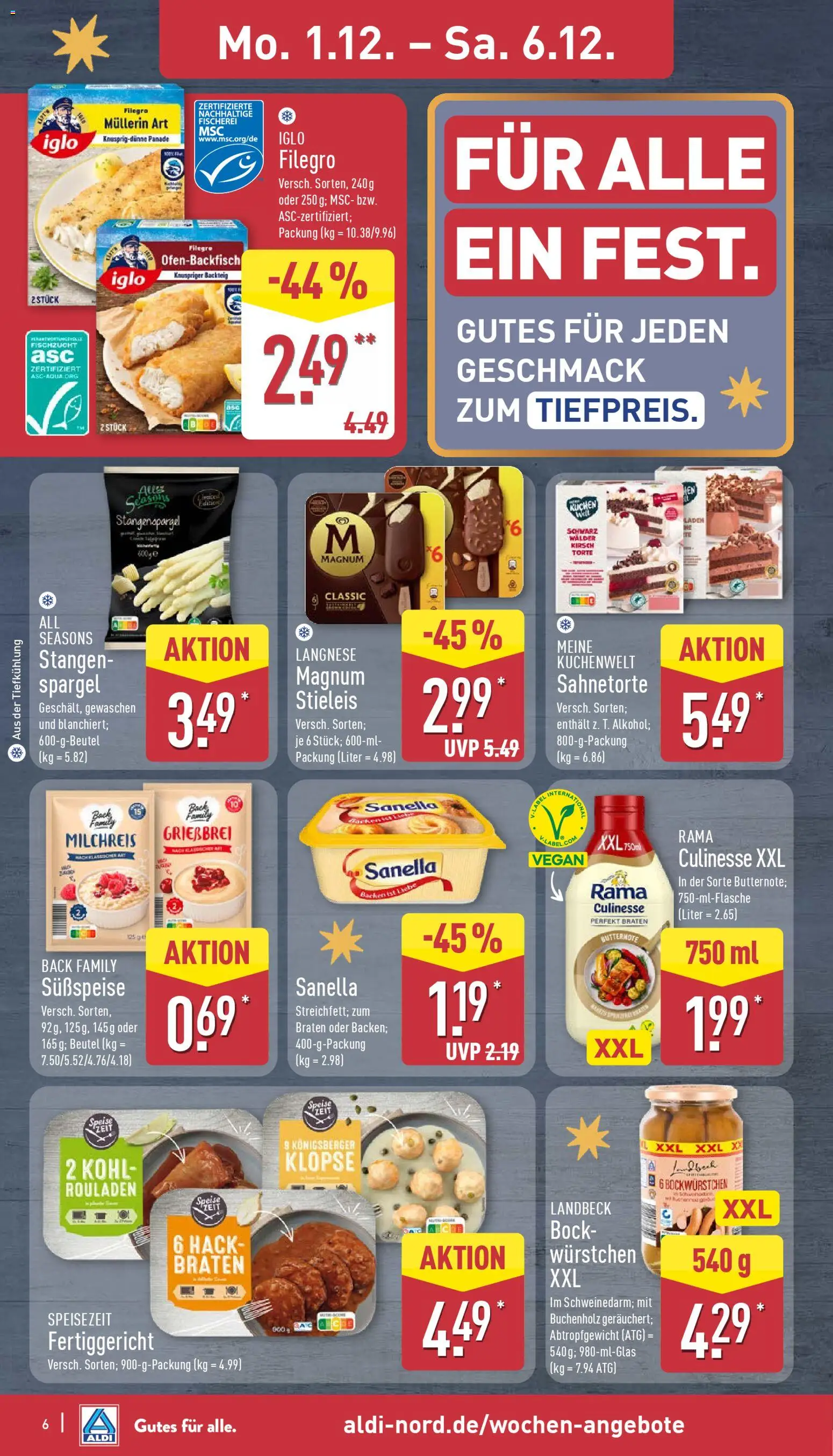 Aldi Prospekt 	 - Seite 6 - gültig ab 01.12.2025