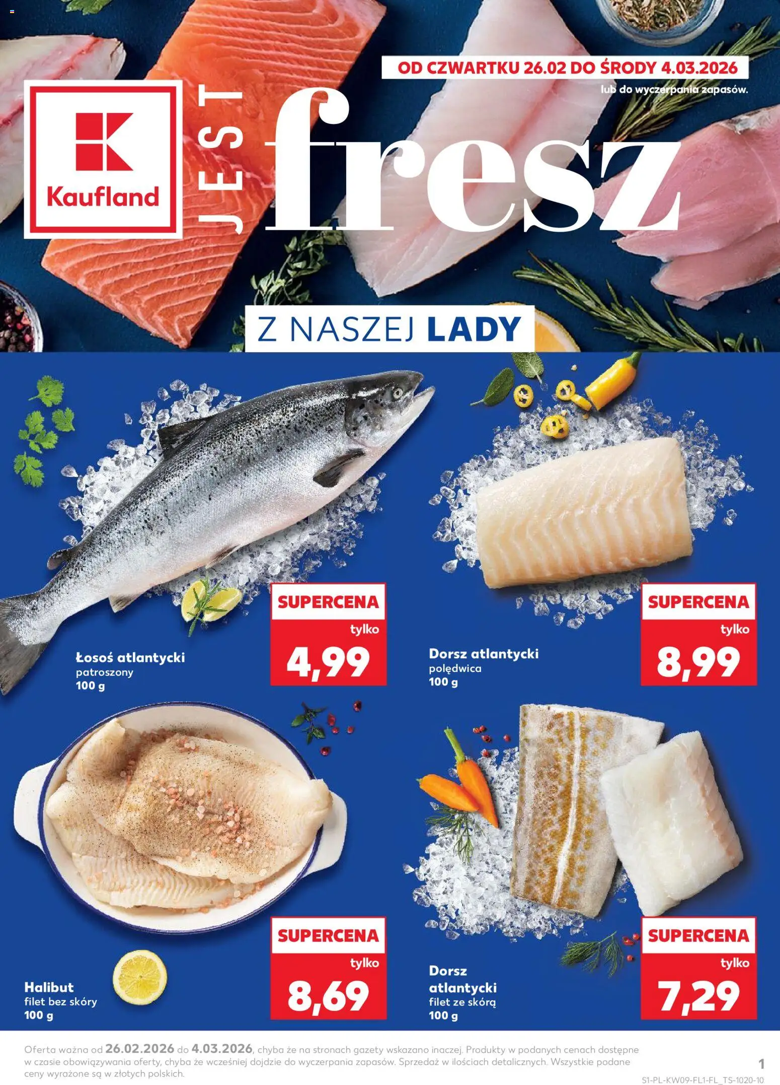 Kaufland Polsko leták - Jest fresz - strana 1- platný od 26.02.2026