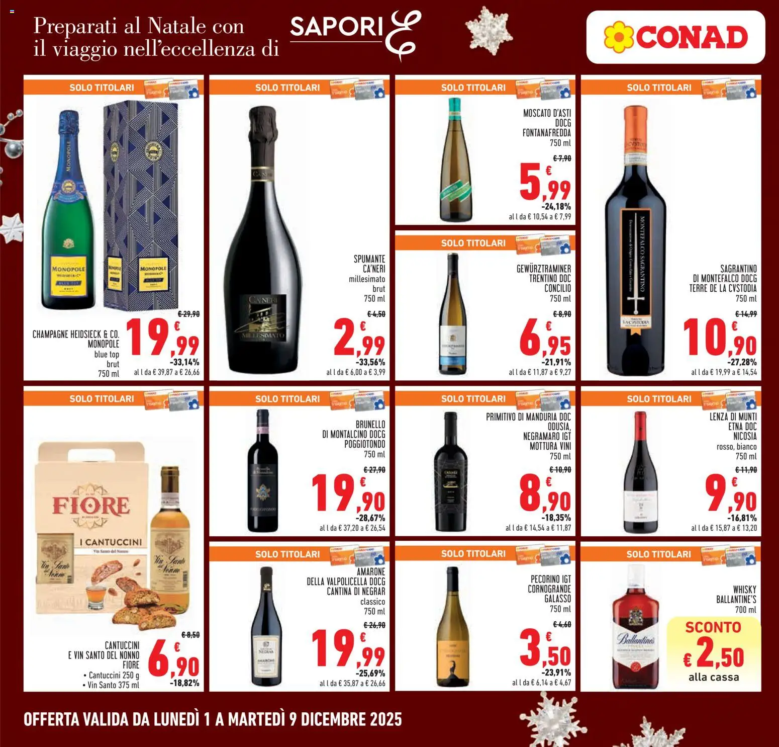 Volantino Conad	 - pagina 8 - valido dal 01/12/2025
