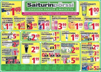 Esikatselu Saiturinpörssi tarjoukset voimassa alkaen 19/03/2026