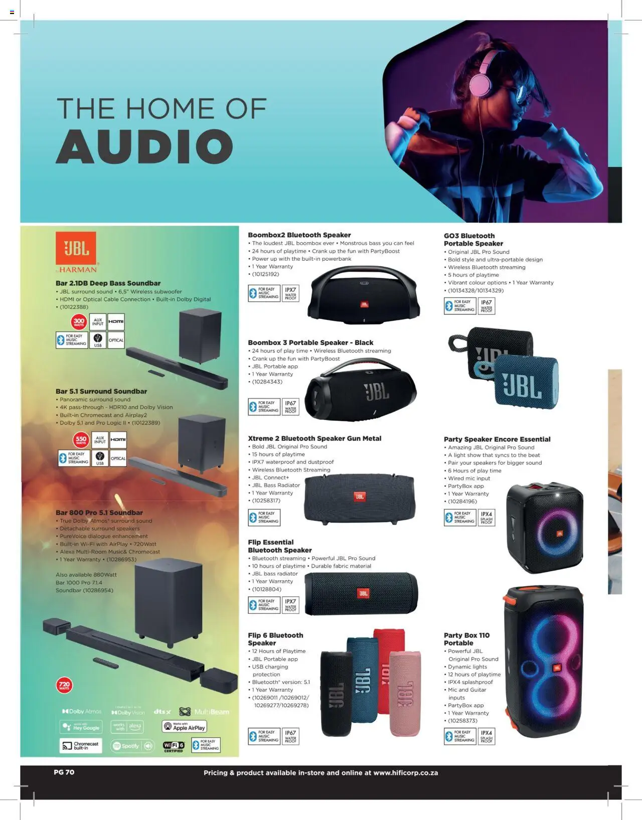 HiFi Corp - Extended Range Catalogue - page 70- valid from 12/02/2024