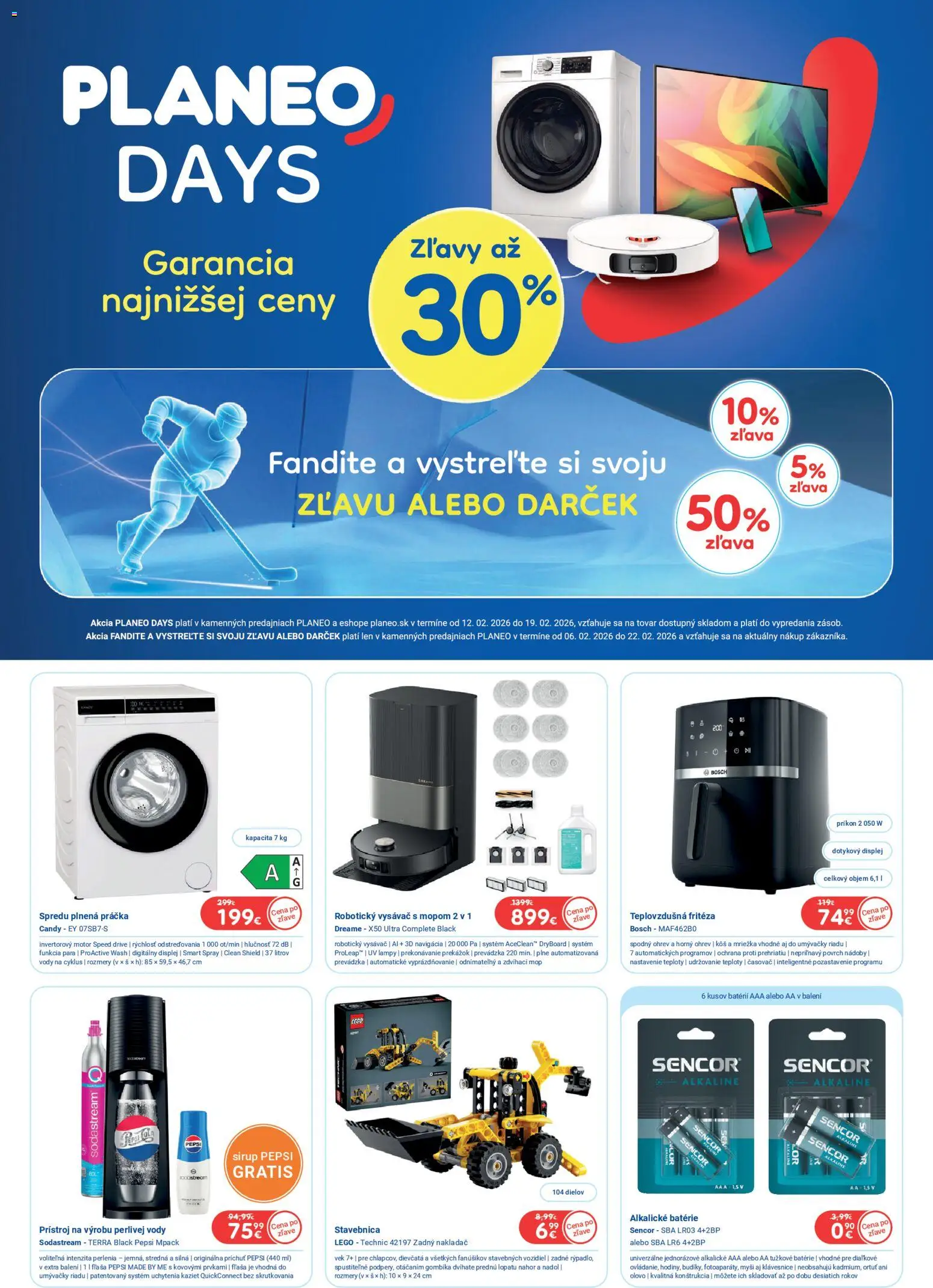 Planeo Elektro leták - strana 1- platný od 12.02.2026