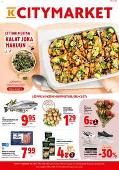 Esikatselu K-Citymarket tarjoukset voimassa alkaen 16/04/2026