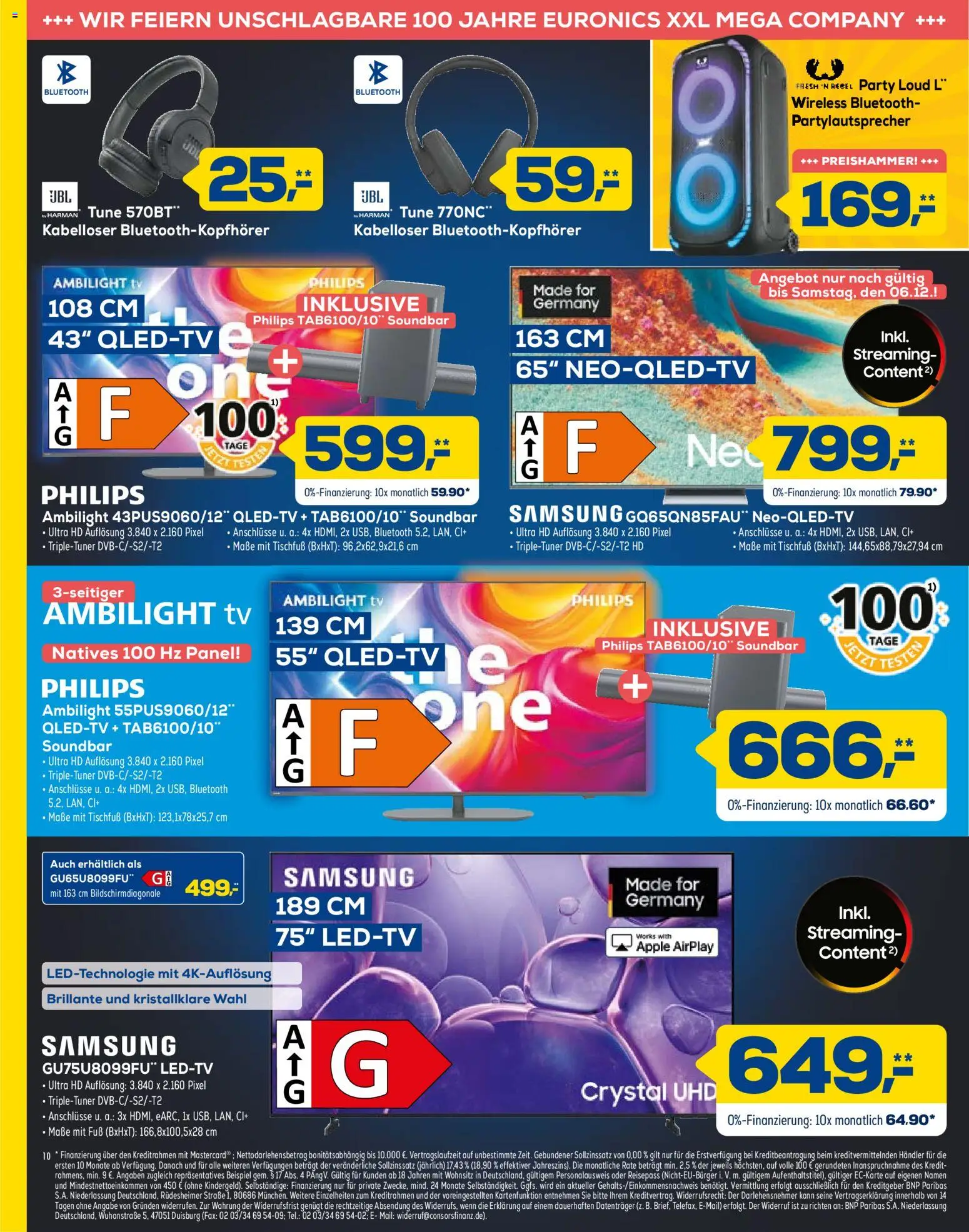 Euronics - Cyber Monday - Seite 10 - gültig ab 03.12.2025