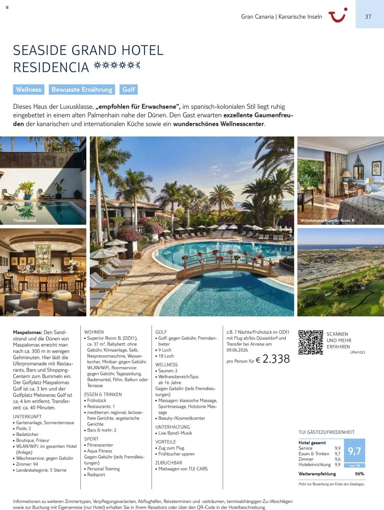 TUI Prospekt Kanaren, Kapverden & Senegal 2025/26	  - Seite 37 - gültig ab 01.11.2025