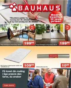 Forhåndsvisning Bauhaus - Tilbudsavis gyldig fra 20/10/2025