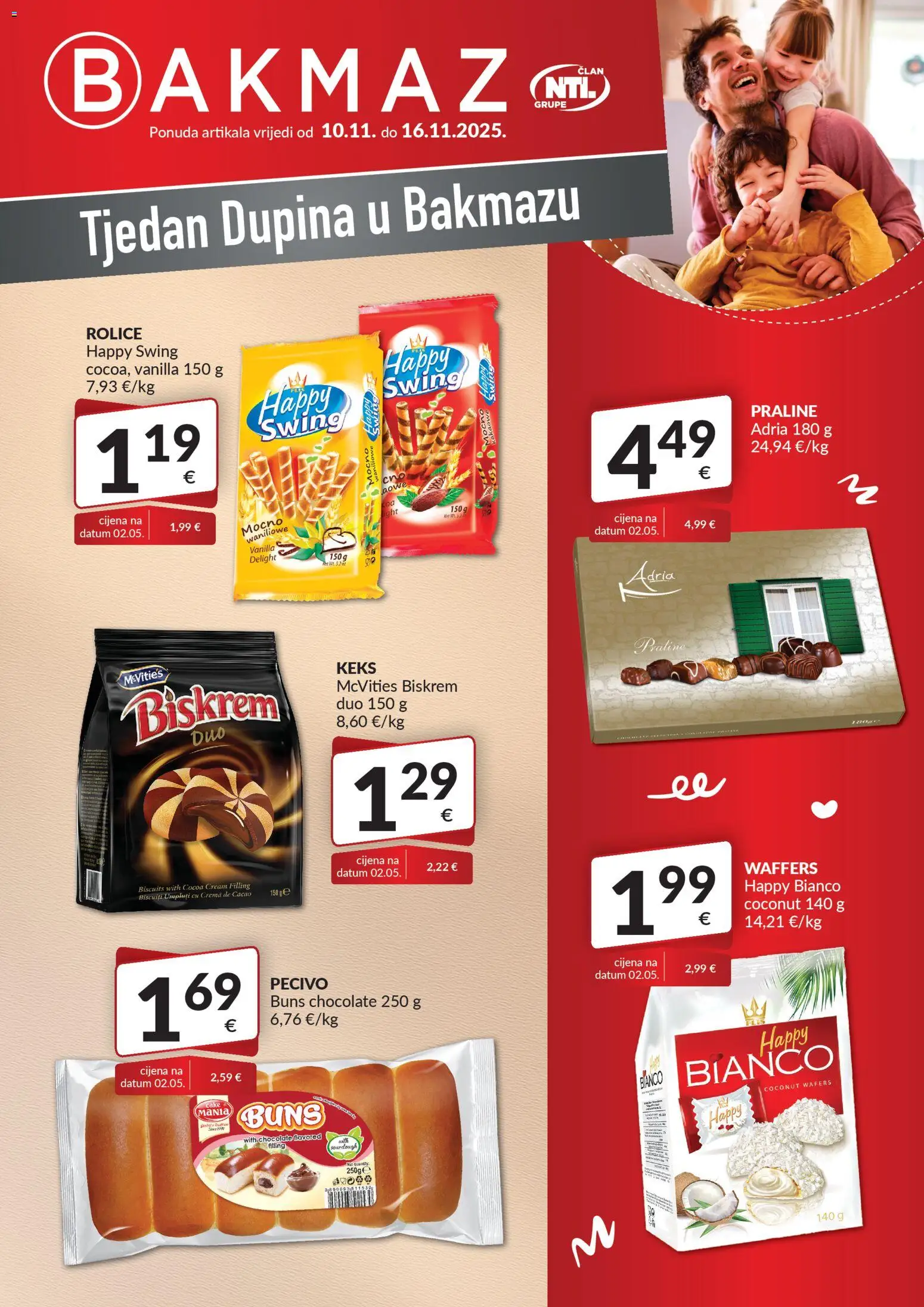 Bakmaz - Tjedan Dupina - stranica 1- važeći od 10.11.2025