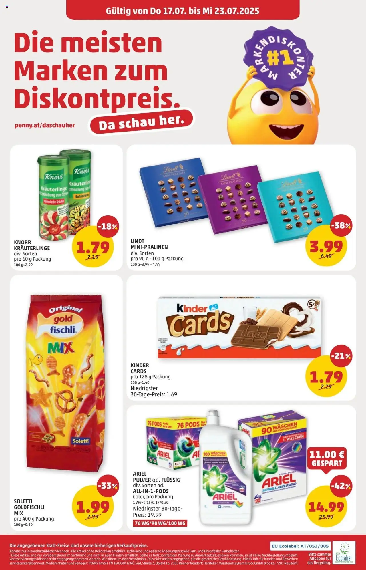 Penny Markt - Eröffnung in 9433 St. Andrä im Lavanttal - Seite 8- gültig ab 17.07.2025