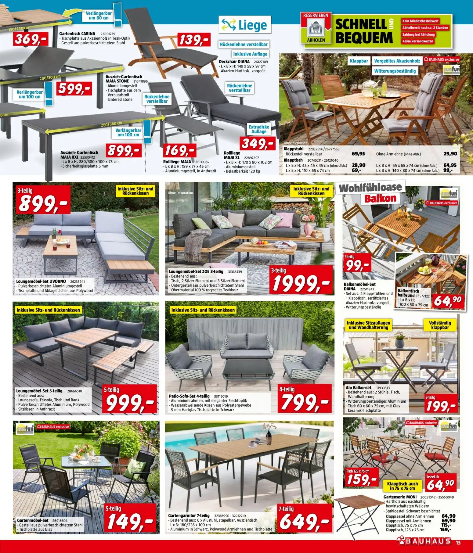 Bauhaus Prospekt aktuell - page 13- valid from 01.04.2026