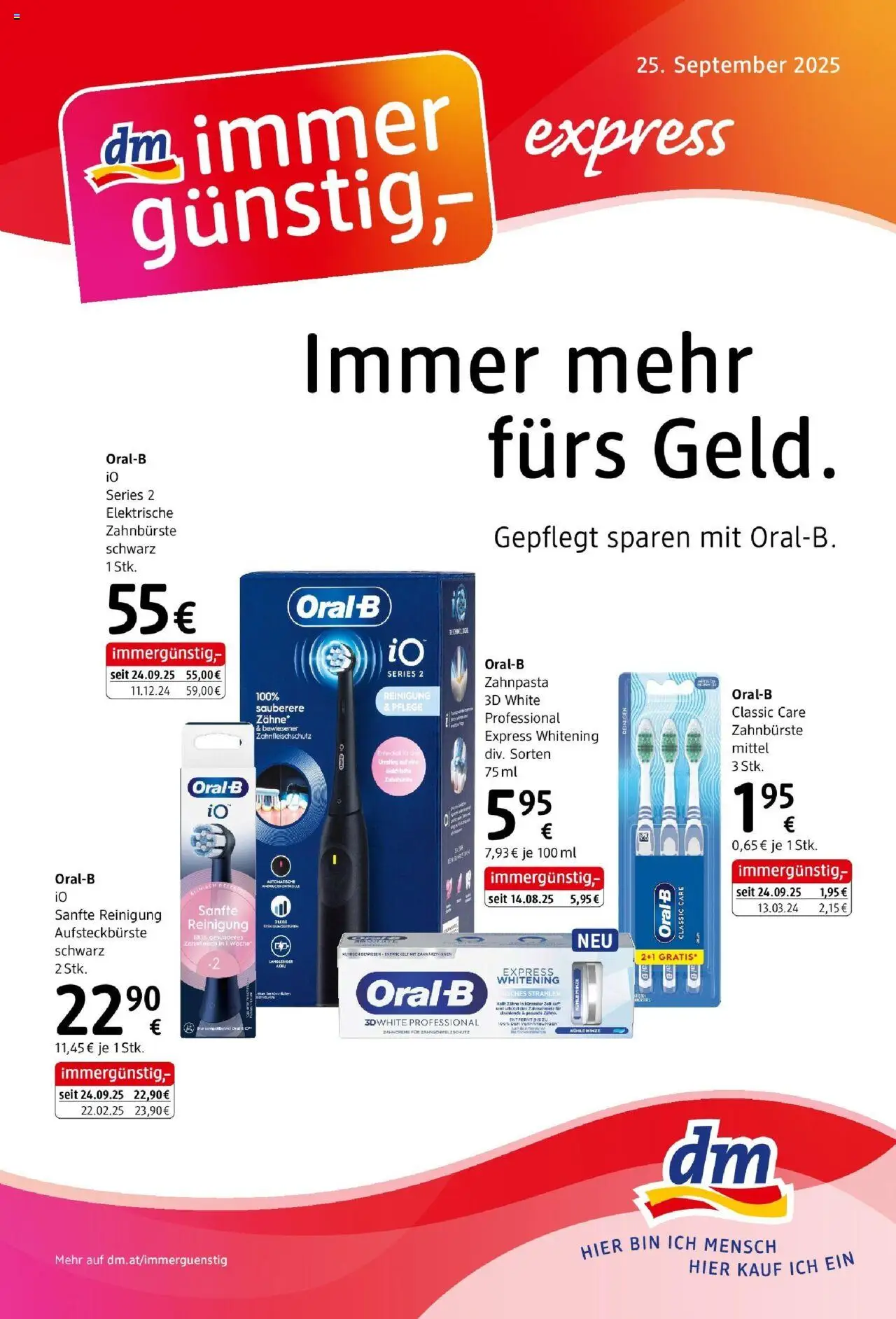 dm drogerie markt Flugblatt Oktober 2025 - Seite 1- gültig ab 25.09.2025
