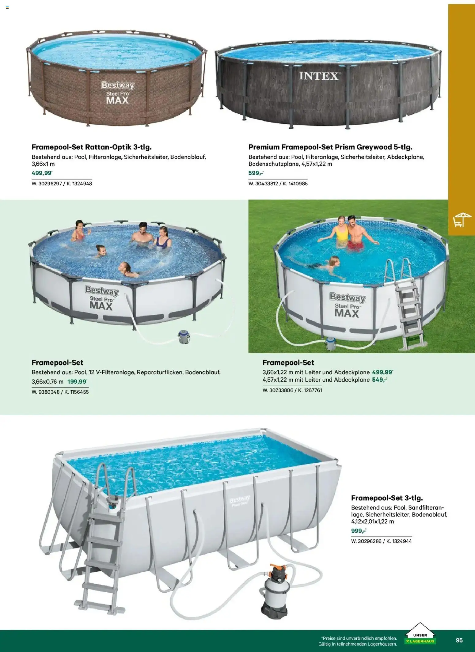 Lagerhaus Garten & Freizeit Katalog 2026 - Wien, Innsbruck - page 95- valid from 01.03.2026