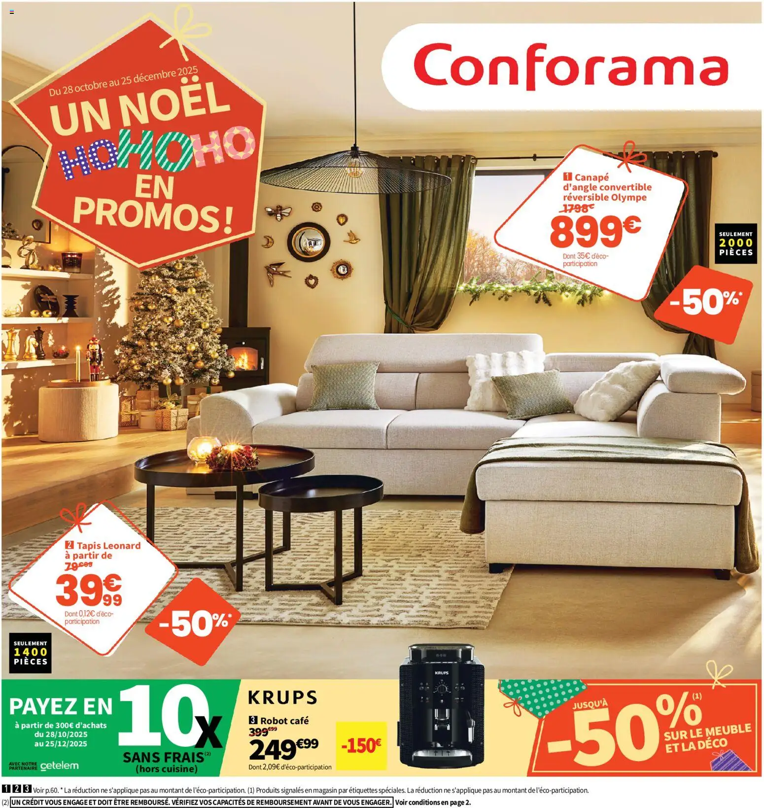 Conforama catalogue - page 1 - valable à partir du 28/10/2025
