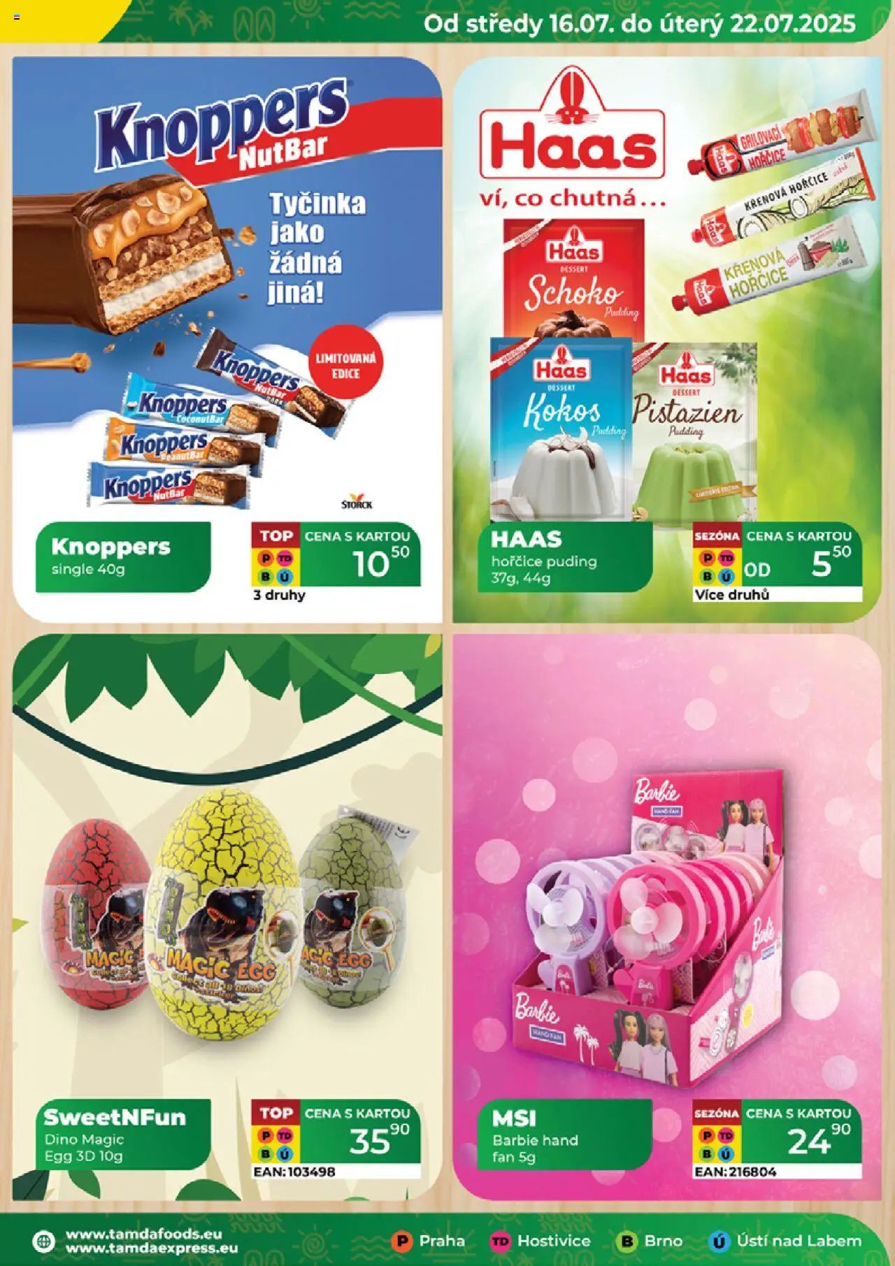 Tamda Foods leták - strana 9- platný od 16.07.2025