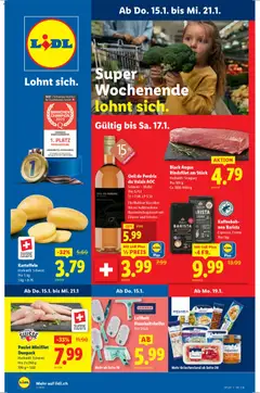 Vorschau Lidl Aktionen gültig ab 15.01.2026
