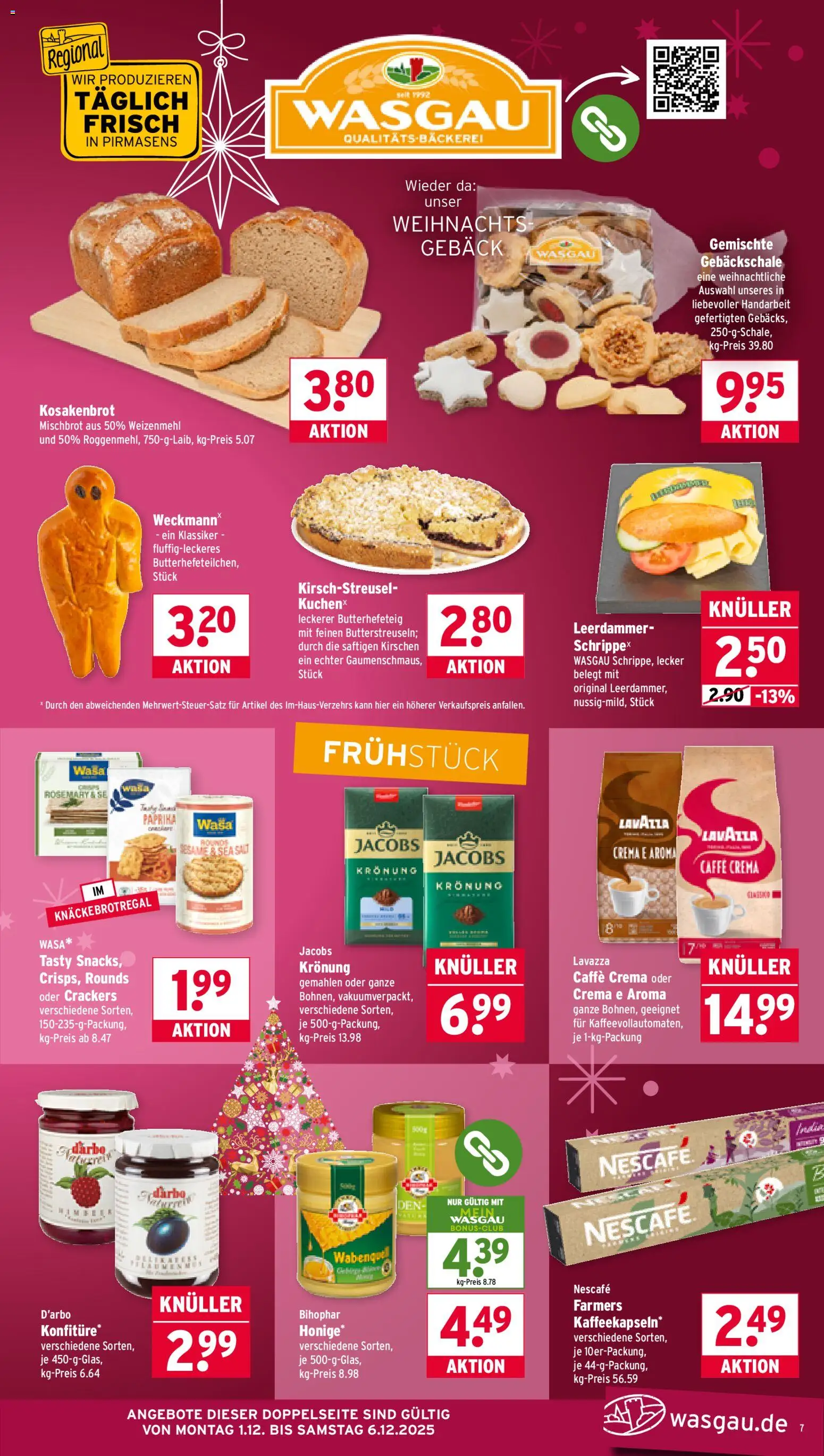 Wasgau Prospekt 	 - Seite 7 - gültig ab 01.12.2025