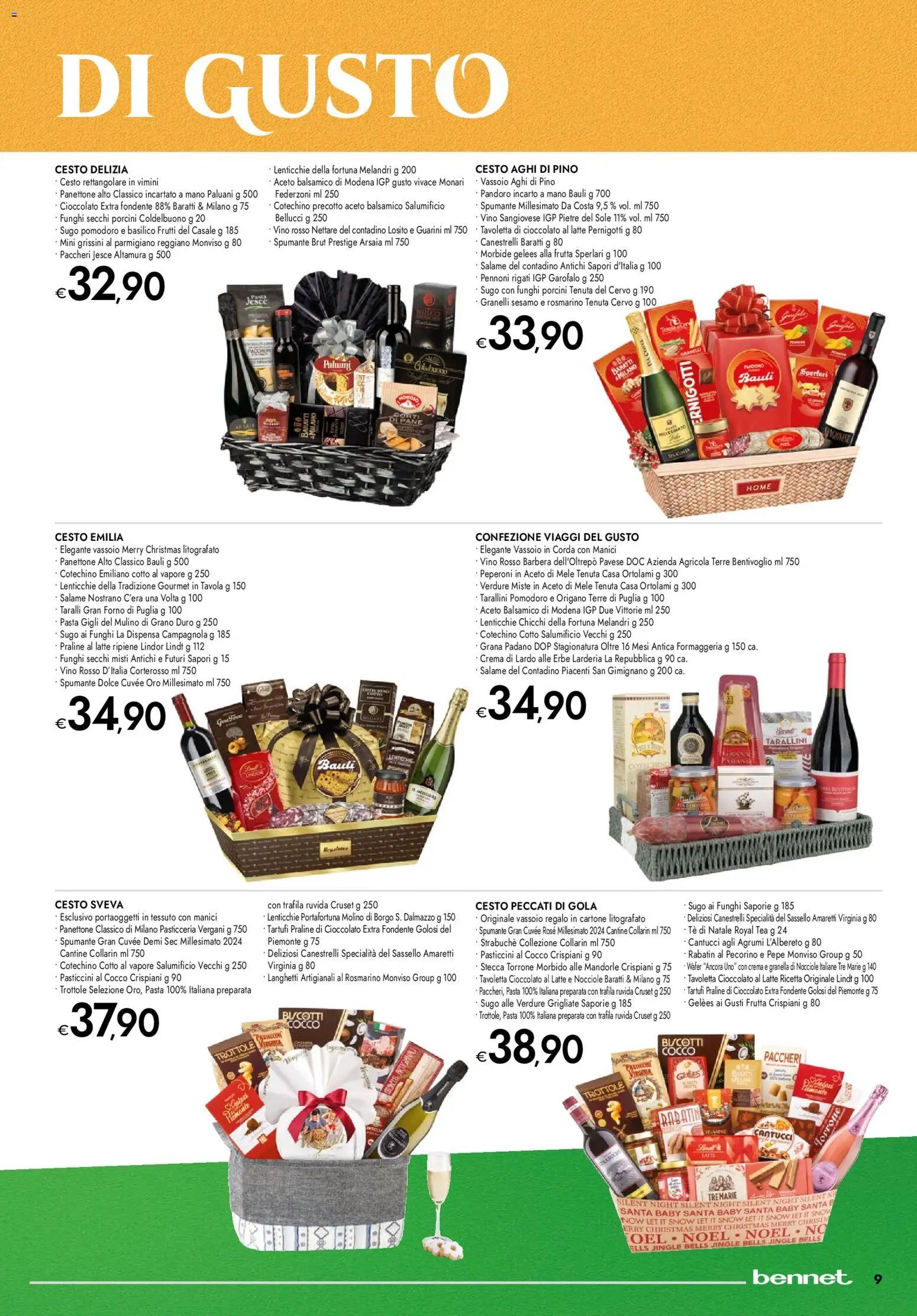 bennet Regali di Gusto catalogo - pagina 9 - valido dal 20/11/2025