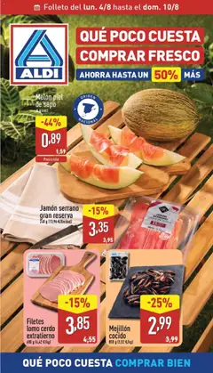 Vista previa del folleto Aldi folleto Península válido desde 04/08/2025