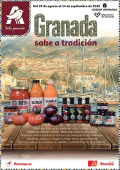 Vista previa del folleto Alcampo - Granada sabe a tradición válido desde 29/08/2025