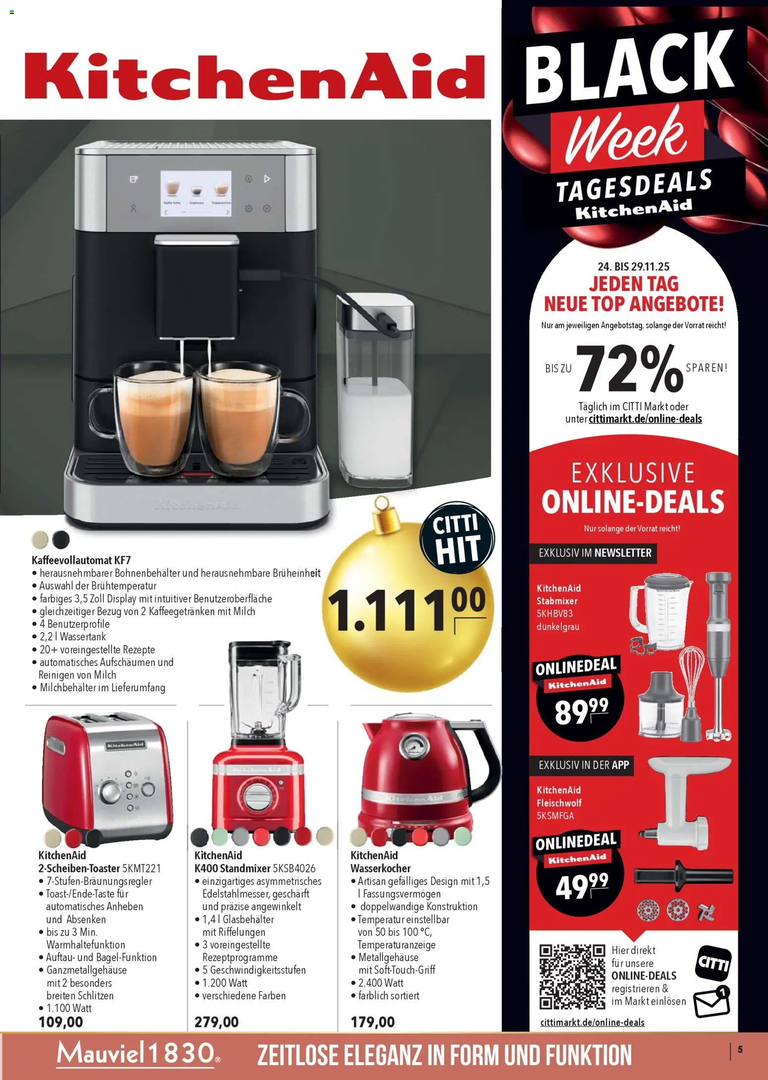 CITTI Markt  Ideen fürs Fest - Seite 5 - gültig ab 26.11.2025