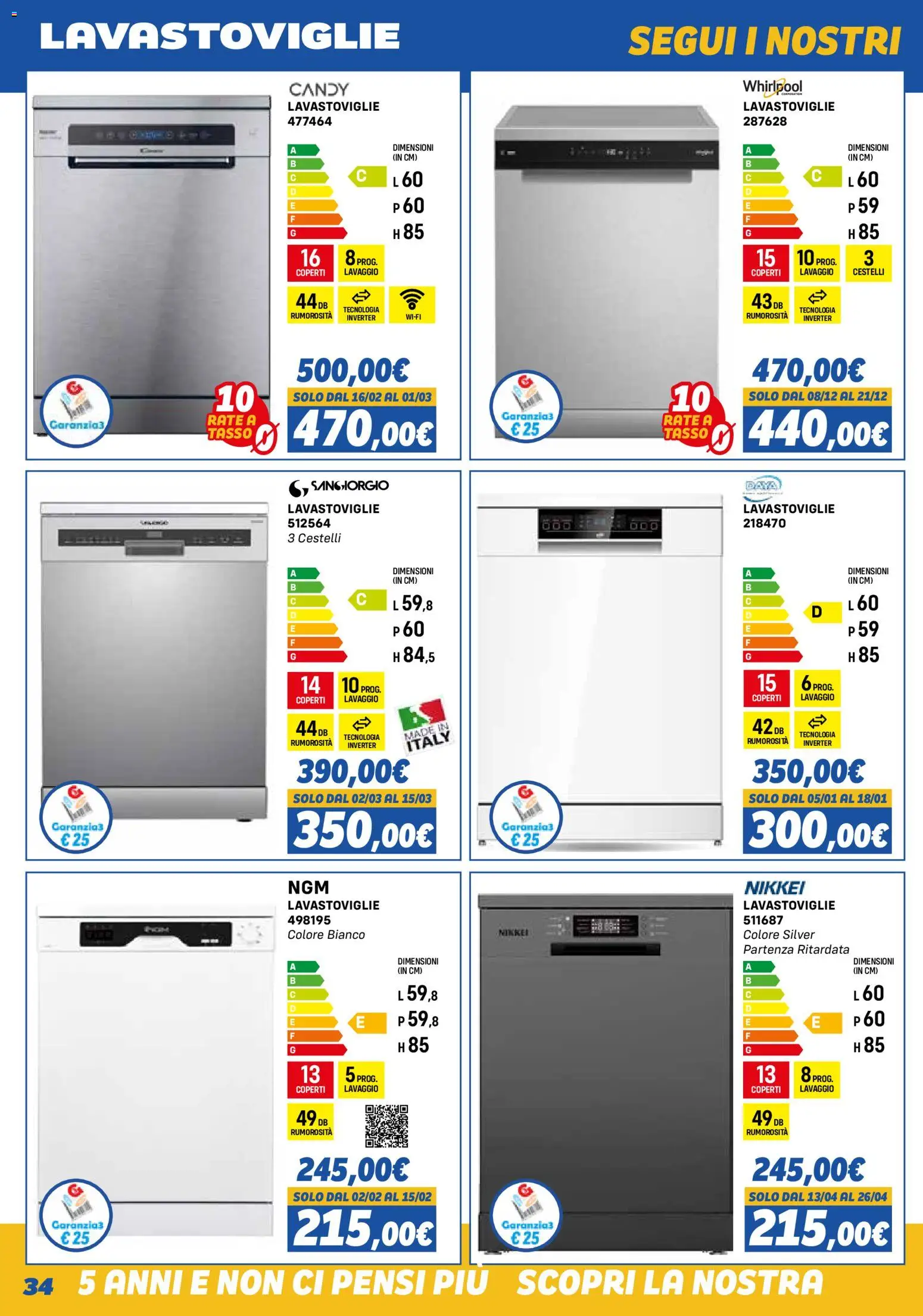 Orizzonte Elettrodomestici catalogo - pagina 34 - valido dal 01/11/2025